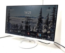 White frameless borderless - white, 24"