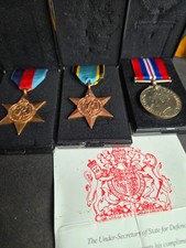 WW 2 Group of 3  late issue