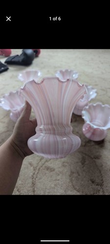 Murano style vintage pink - 2,