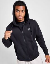 NIKE MEN'S ZIP UP BLACK  &