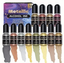 Set 12 Metallic Colour
