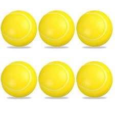 1-6 Pcs Foam Balls for Kids 60mm Soft Sponge Tennis Balls Indoor Outdoor Sports