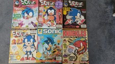 Sonic the Comic bundle - 1990s- Issues: 93, 94, 95, 96, +2 Holiday specials