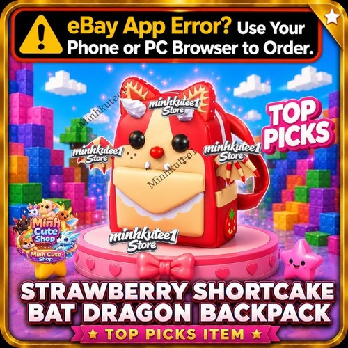 Strawberry shortcake bat - 🎒,