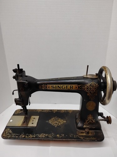 Antique singer sewing machine - sewing,