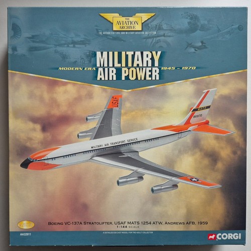Corgi aviation boeing 137a - aviation, vc-137a