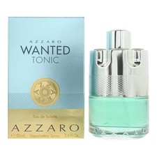 Azzaro Wanted Tonic Eau de Toilette 100ml Spray For Him - Damaged Box