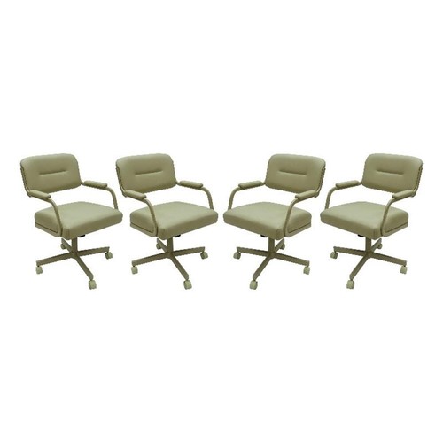 Swivel metal caster - -, dining