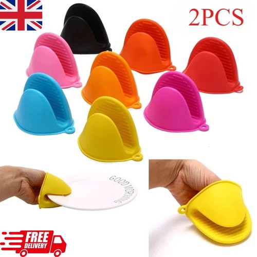 2pcs oven mitts silicone heat - oven,
