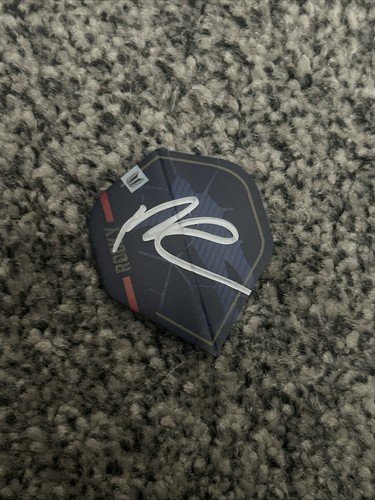 Josh rock signed darts - rock,