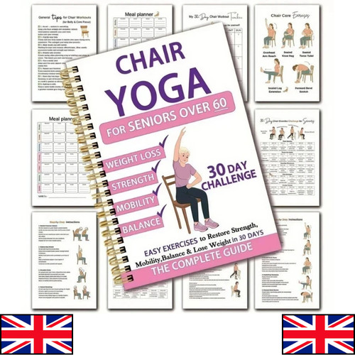 Chair yoga for seniors - seniors, 60+
