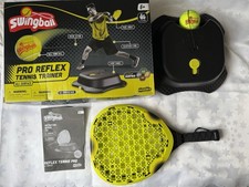 Swingball 7289 Pro Reflex Tennis Trainer Toy Black Yellow