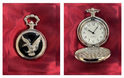 Pocket watch unique silver - unique,