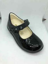 Primigi Blair Girls Black Patent Formal Shoes UK 8  EU 25