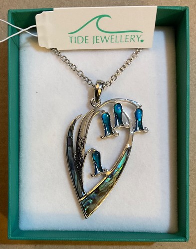 Tide jewellery inlaid paua - tide,