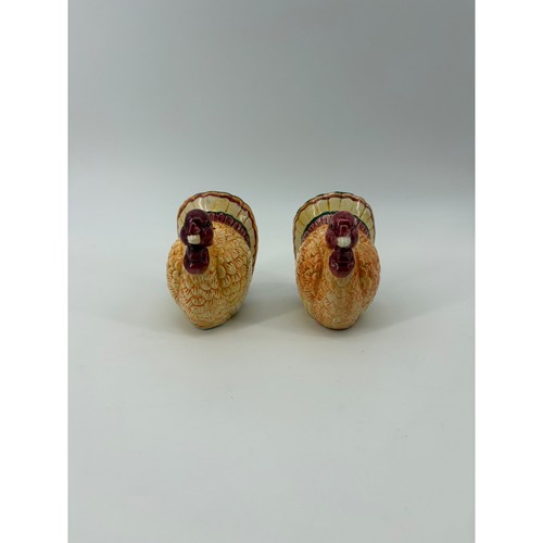 Vintage turkey salt and pepper - salt,