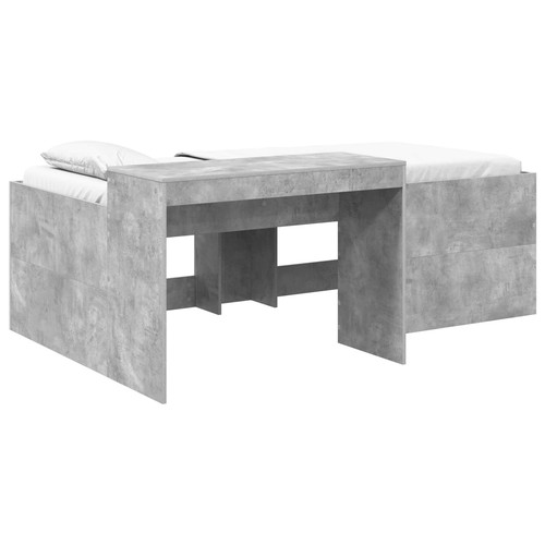 Bed frame with desk - bed, 2