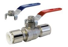 John Guest Speedfit 15mm Brass Bodied Pushfit Lever Ball Valve WRAS Approved