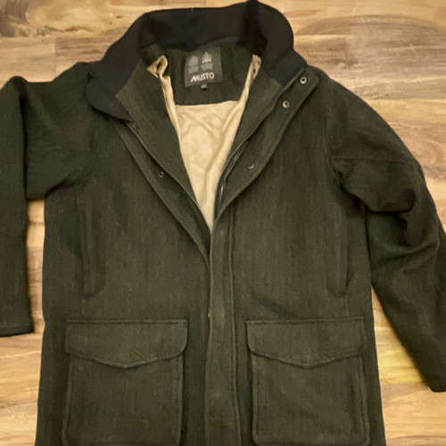 Musto grey wool tweed - grey,