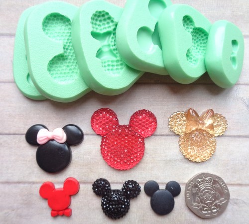 Mini craft moulds - 6x,