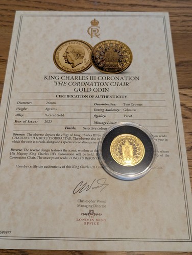 Gibraltar gold proof - gibraltar,