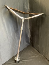 Folding Walking Stick Seat. Adjustable Height Walking Stick Seat.