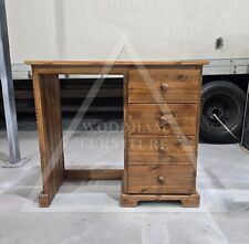 HANDMADE BALTIC 4 DRAWER DRESSING TABLE IN OAK ANTIQUE (NOT FLATPACKED)