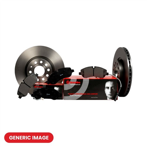 Front brake discs - discs, fits