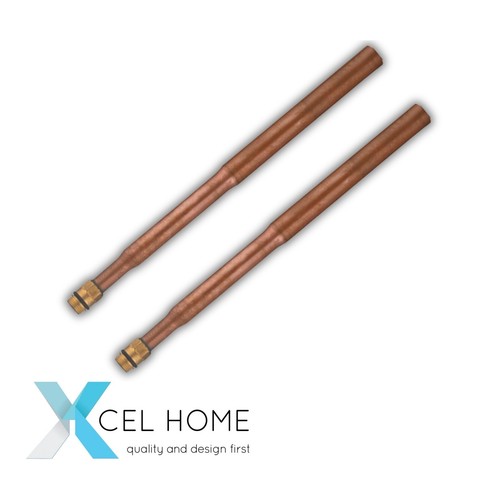 250mm rigid copper tap tail - rigid,