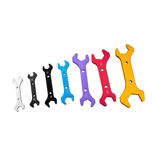 Double hose ended wrench - hose,