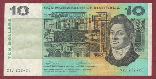 Australian paper banknote - australian,