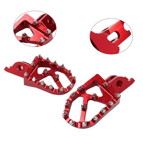 Red dirt bike - red,