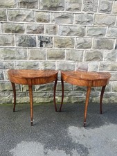 Pair Quality Mahogany Demi