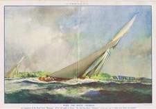 BRITANNIA The Royal Yacht off