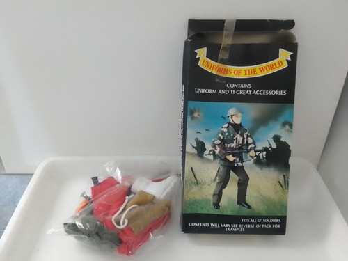 Vintage action man uniforms - vintage,