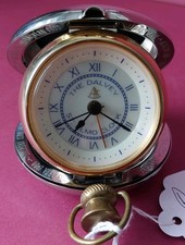 The Original Dalvey St Elmo Clock, Travel Alarm Clock, Battery Operated