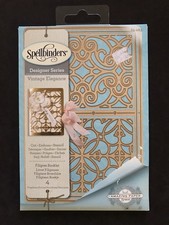 Filigree Booklet Vintage Elegance Spellbinders Designer Series metal craft dies