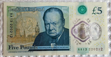 AA13 - 220212 £5 FIVE POUND