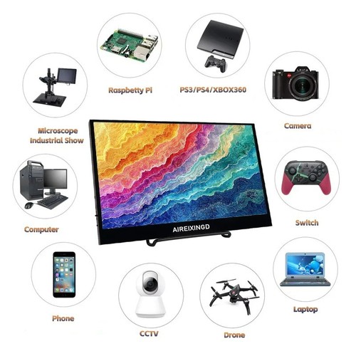 Portable monitor hd - portable,