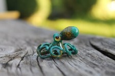 Blown Glass Green and Yellow