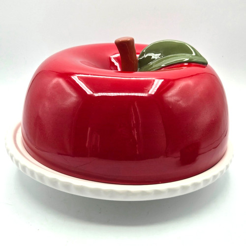 Large cake stand with - with, apple