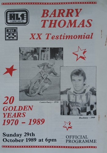Hackney speedway programme - speedway,