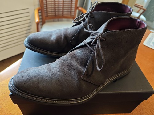 Loake chukka waxed suede - loake,