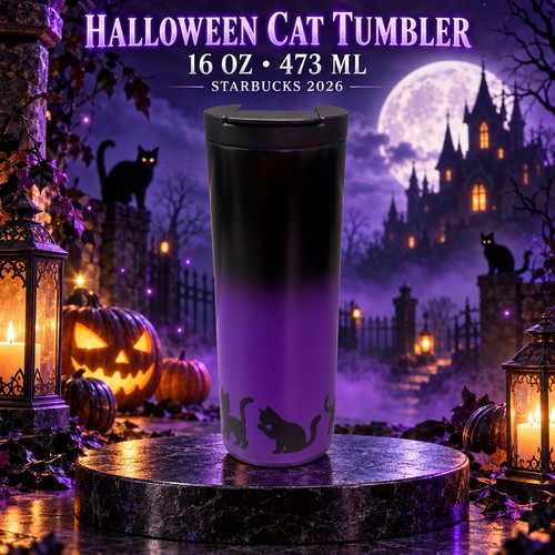Starbucks 2026 halloween black - starbucks,