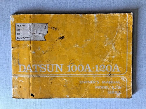 Datsun 100a 120a owners - 100a,