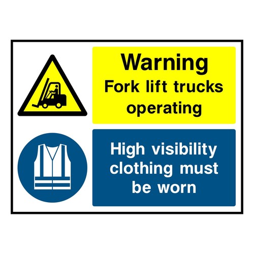 Warning fork lift - fork,