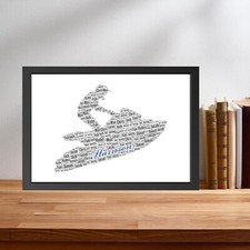 Personalised water jet ski - water,