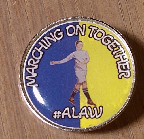 Retro leeds united pin badge - retro,