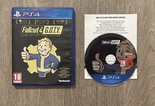 Fallout 4 - Game of The Year Edition - Collectable Cover PS4 PlayStation 4