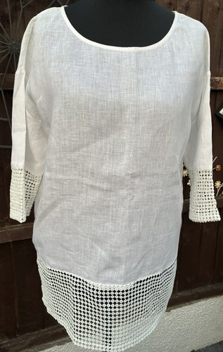 White linen tops phase - x,